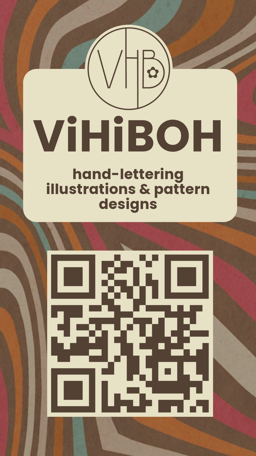 QR code digital business card - image 1 - student project