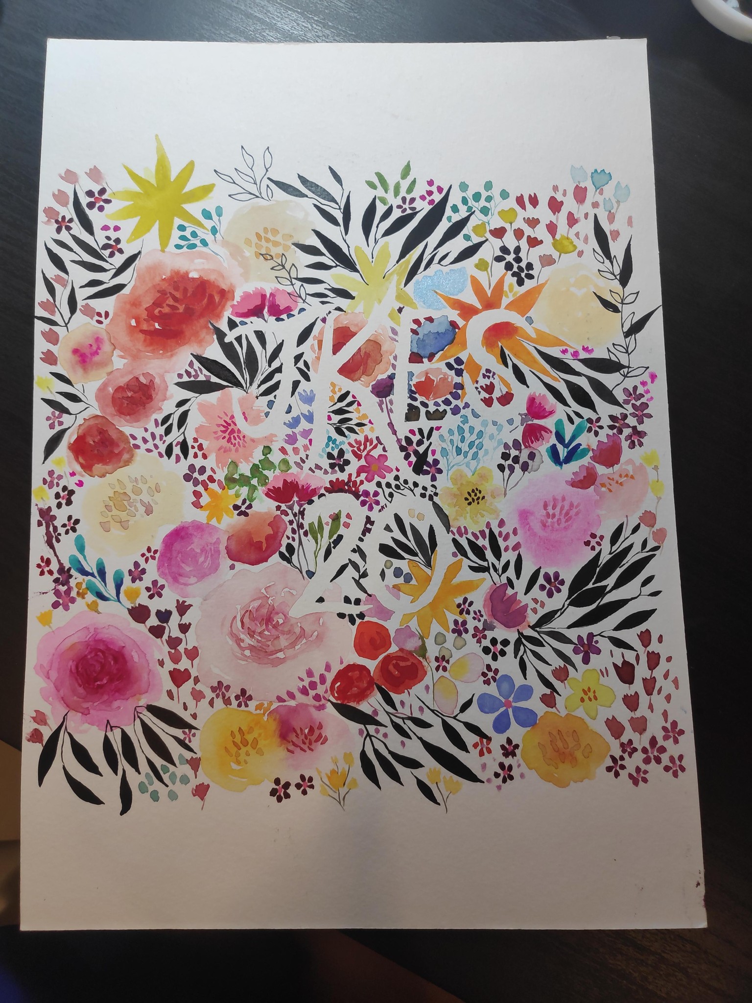 Floral background :) - image 1 - student project