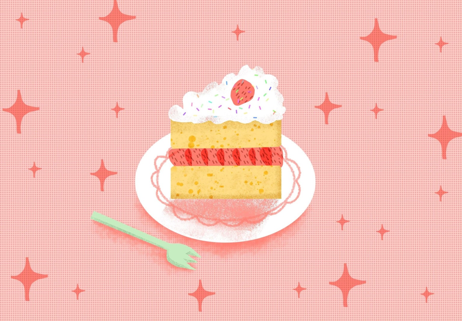 Draw a Fun Birthday Cake in Procreate - image 1 - student project