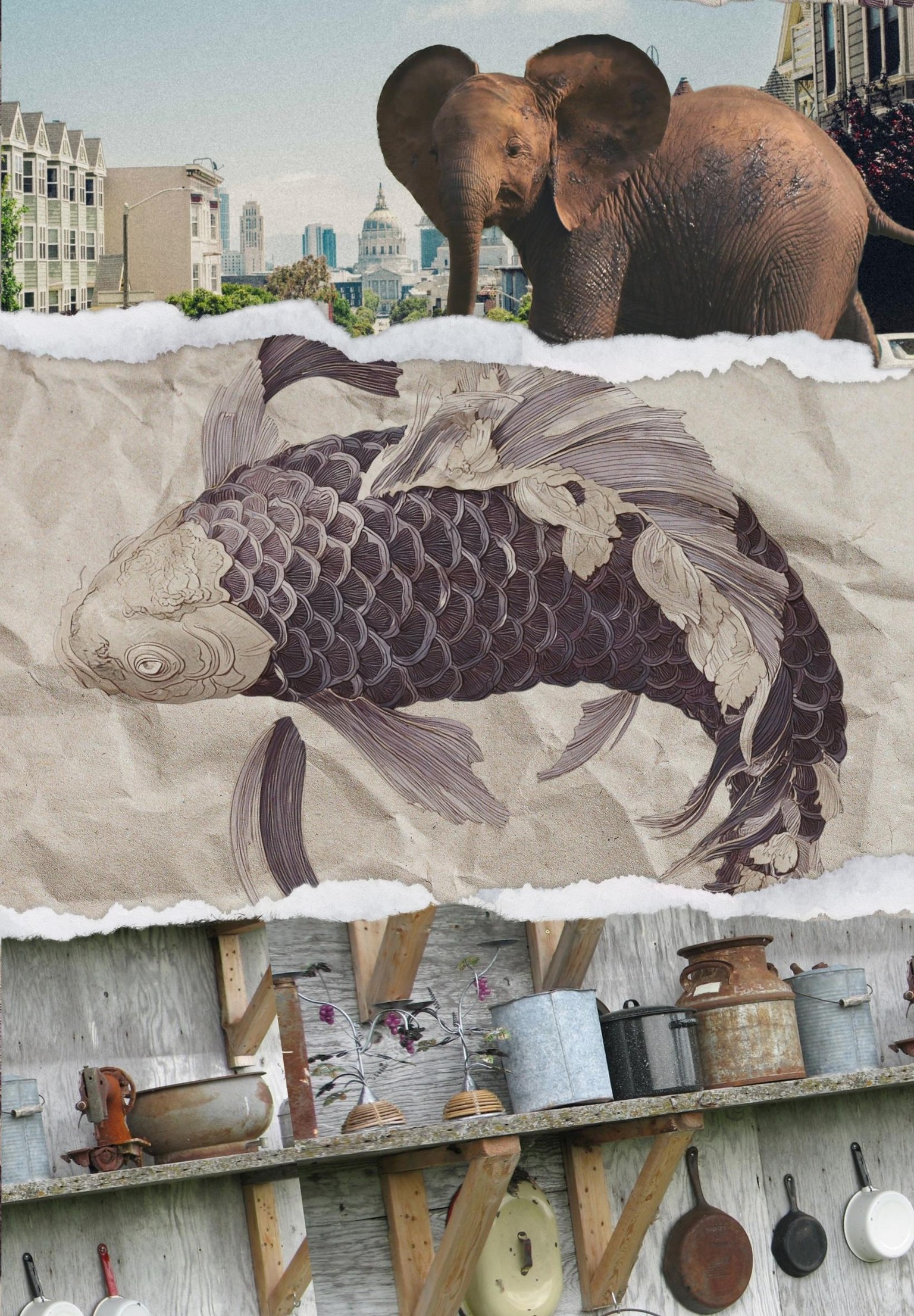 Affinity Designer V2 for iPad | Realistic Torn Paper Effect - image 1 - student project