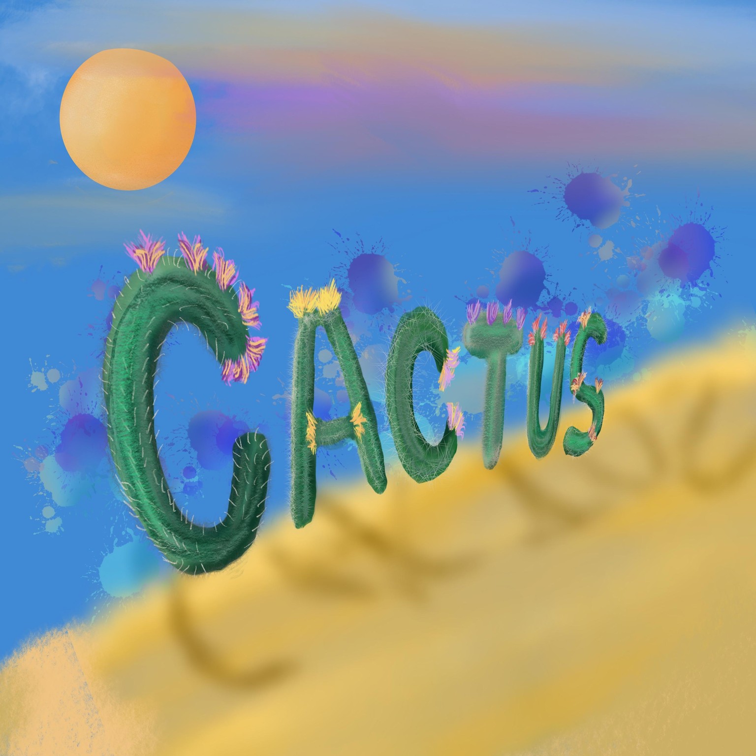 Cactus Sunset - image 1 - student project