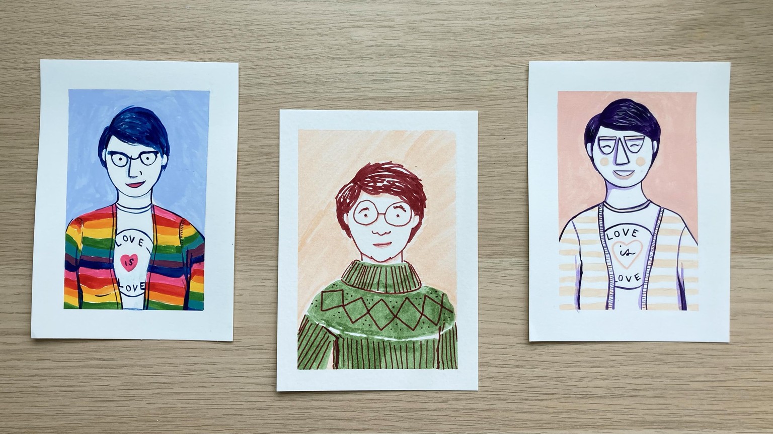Self-Portraits Galore! - image 1 - student project