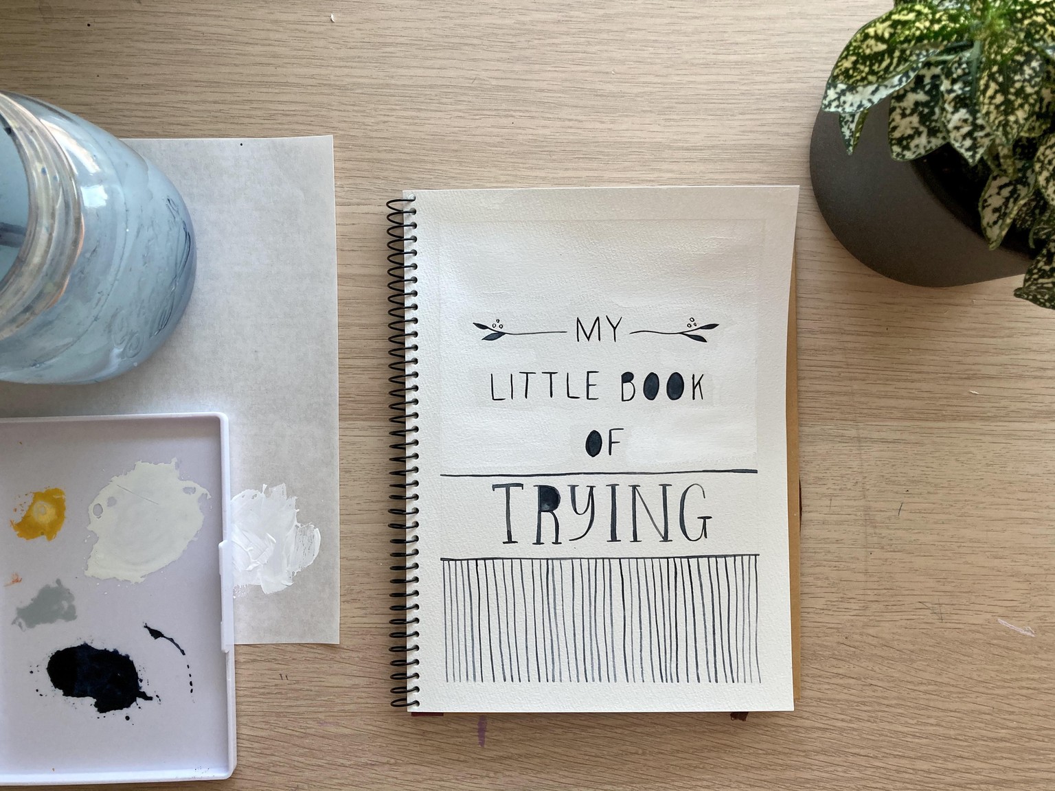 Trying to Draw Without Fear - image 1 - student project