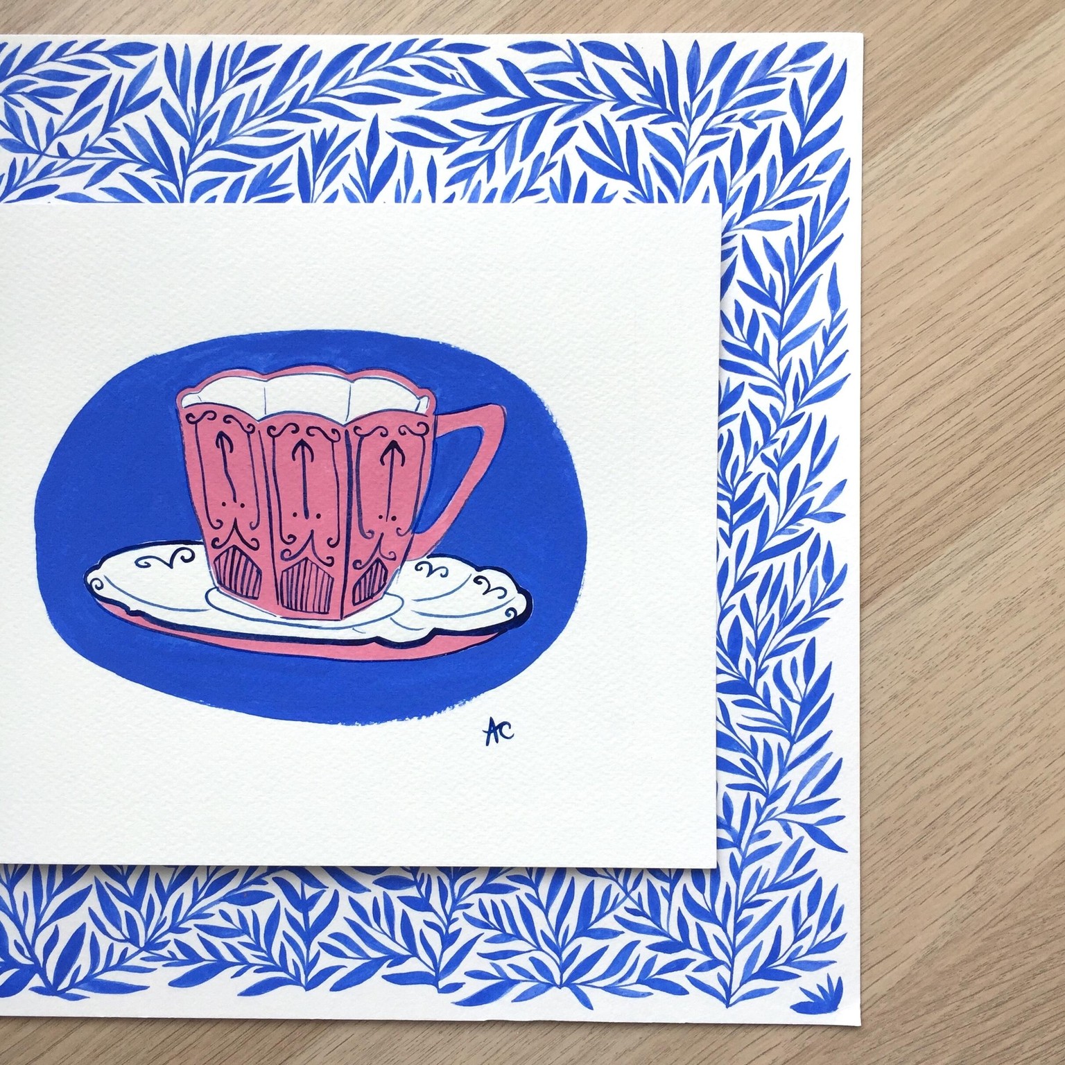 Painting a Teacup in Gouache - image 5 - student project