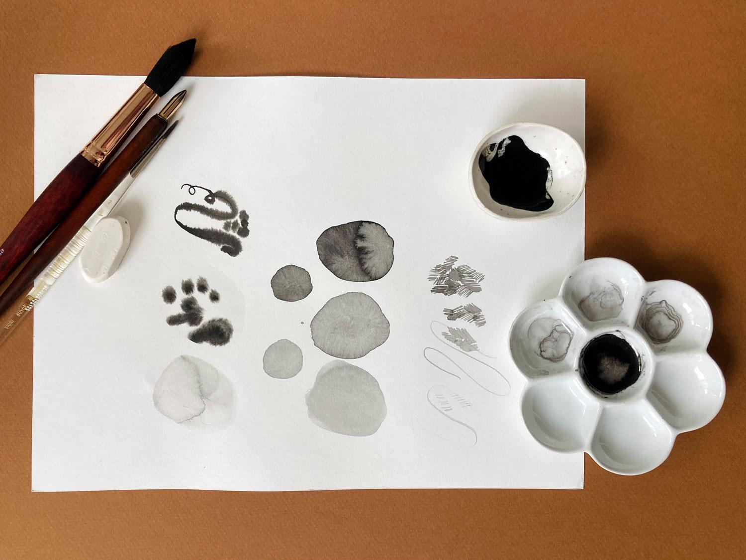 Inky Landscapes - image 1 - student project
