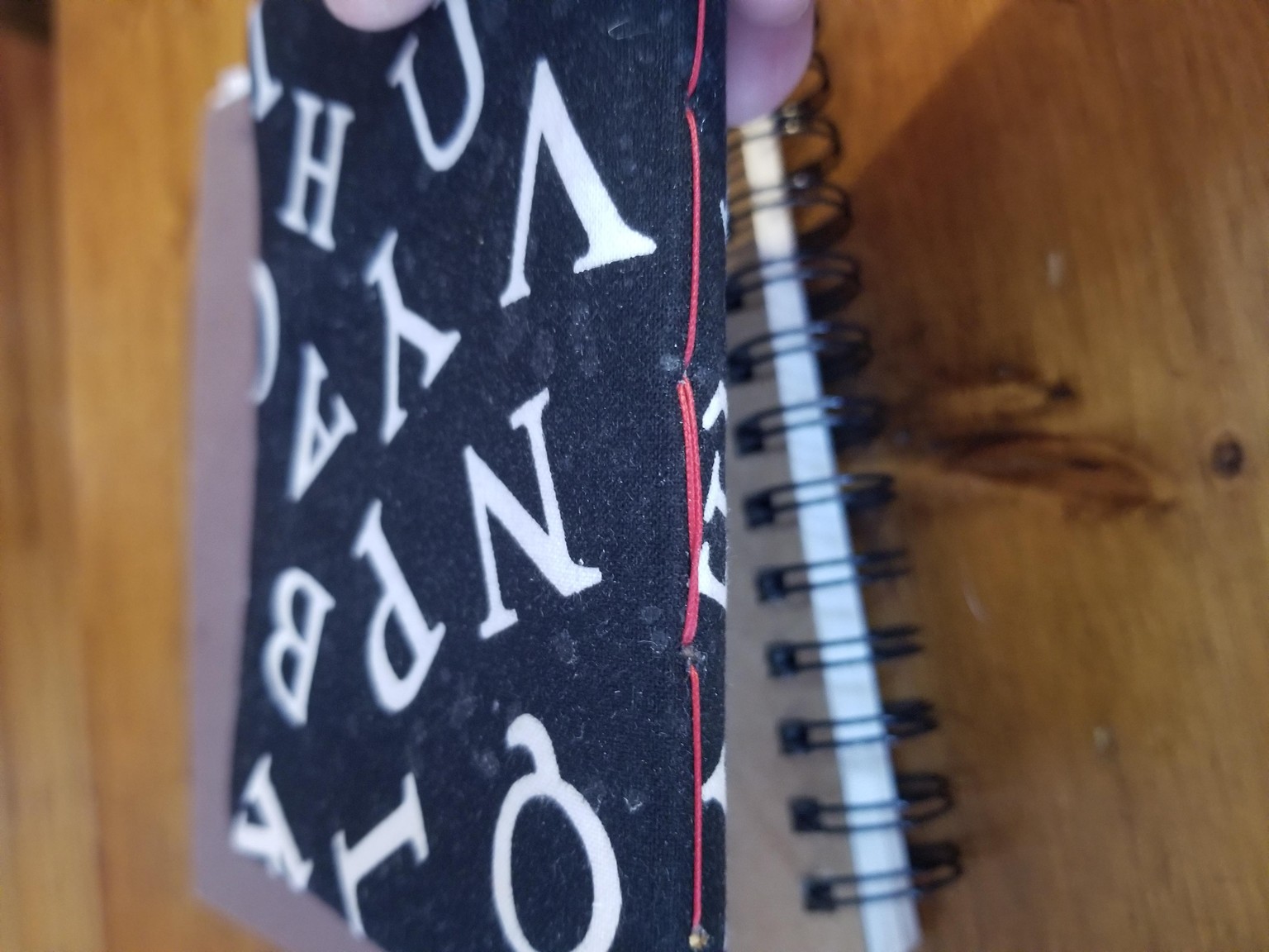 Hand Stitched Book - image 2 - student project