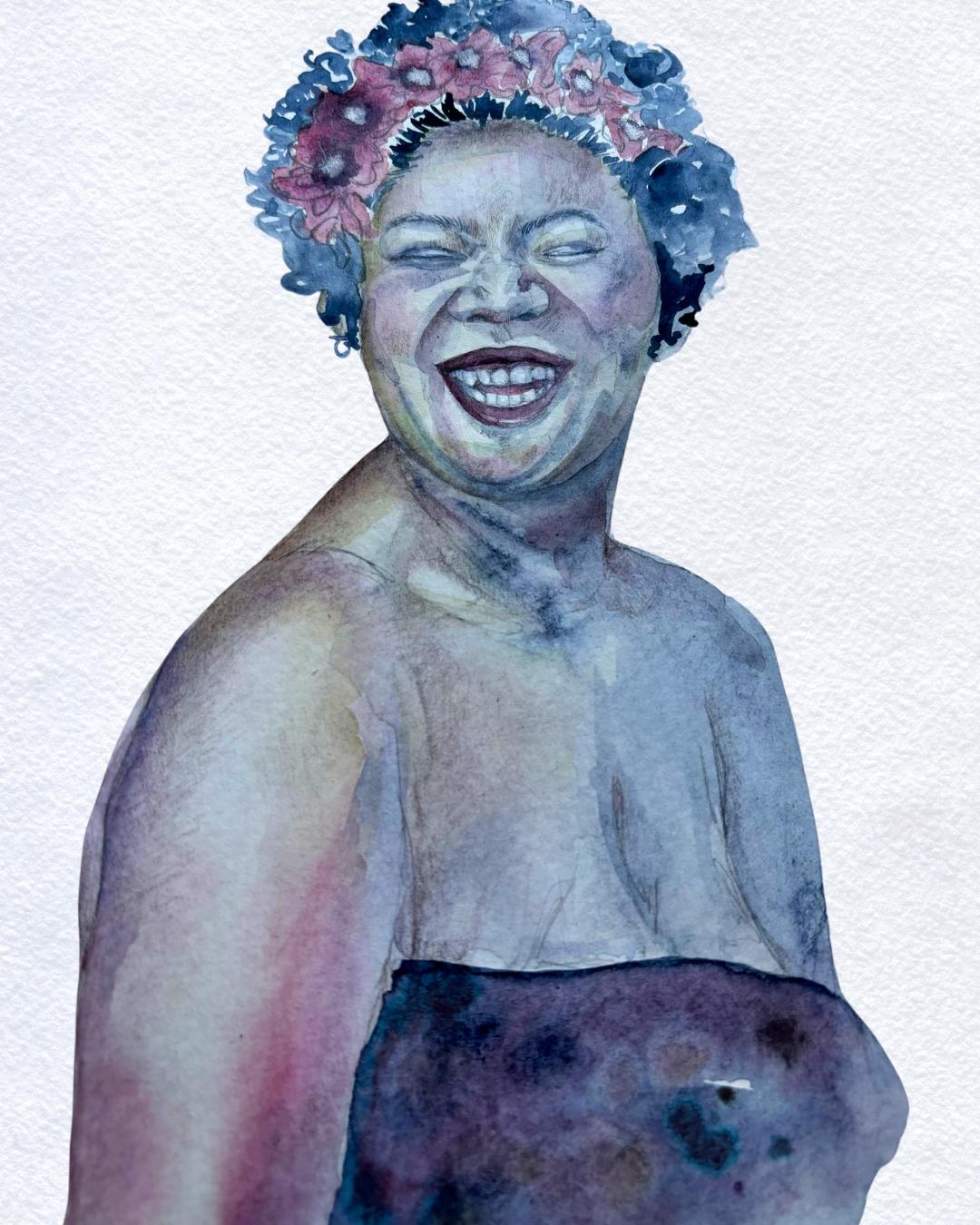 Watercolor Portrait Study: Dramatic Lighting - image 1 - student project