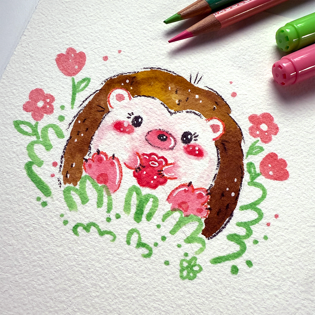 Cutie Hedgehog - image 1 - student project