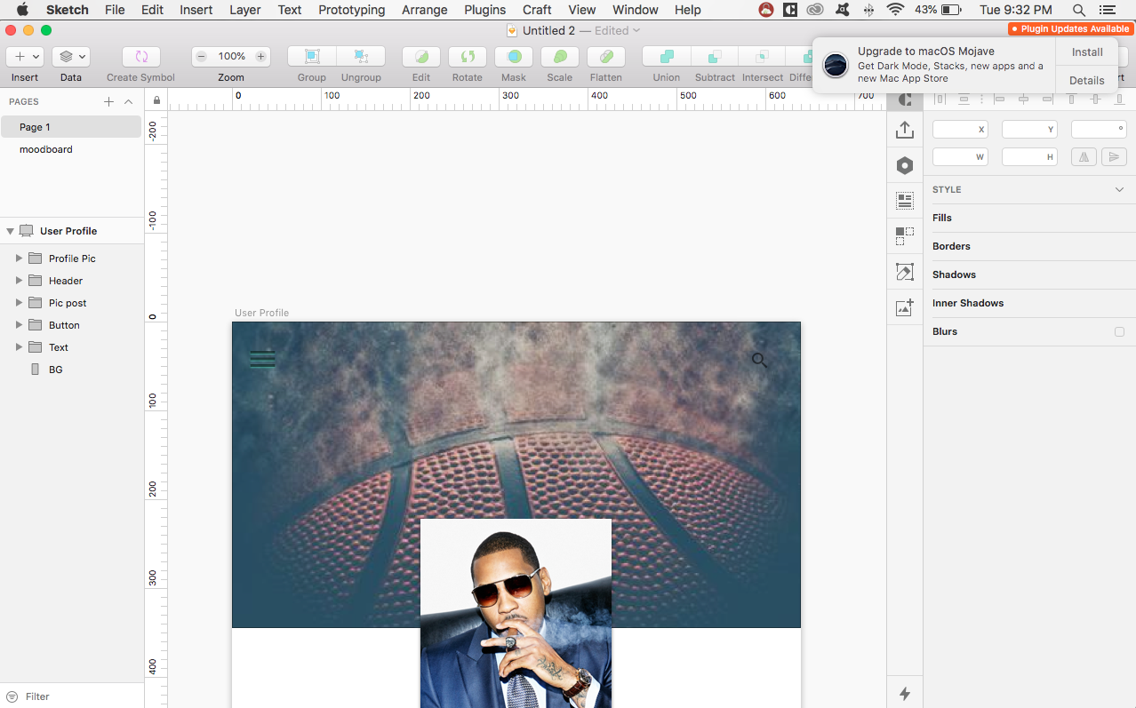 Carmelo Anthony User Profile example - image 1 - student project