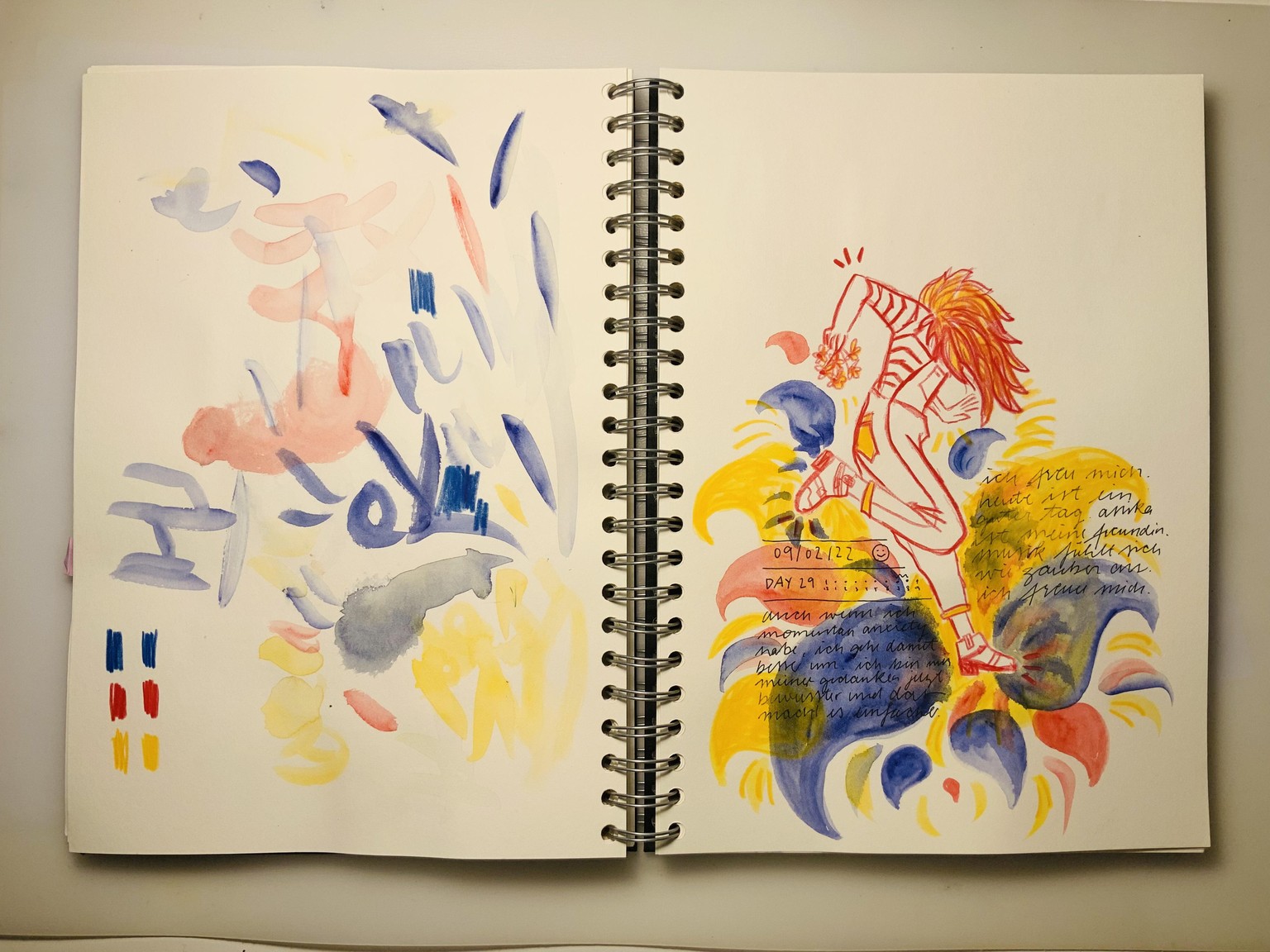 Daily Art Journal / 3 Color Code - image 4 - student project