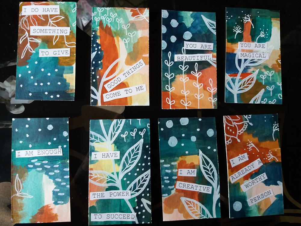 Affirmation cards - image 1 - student project