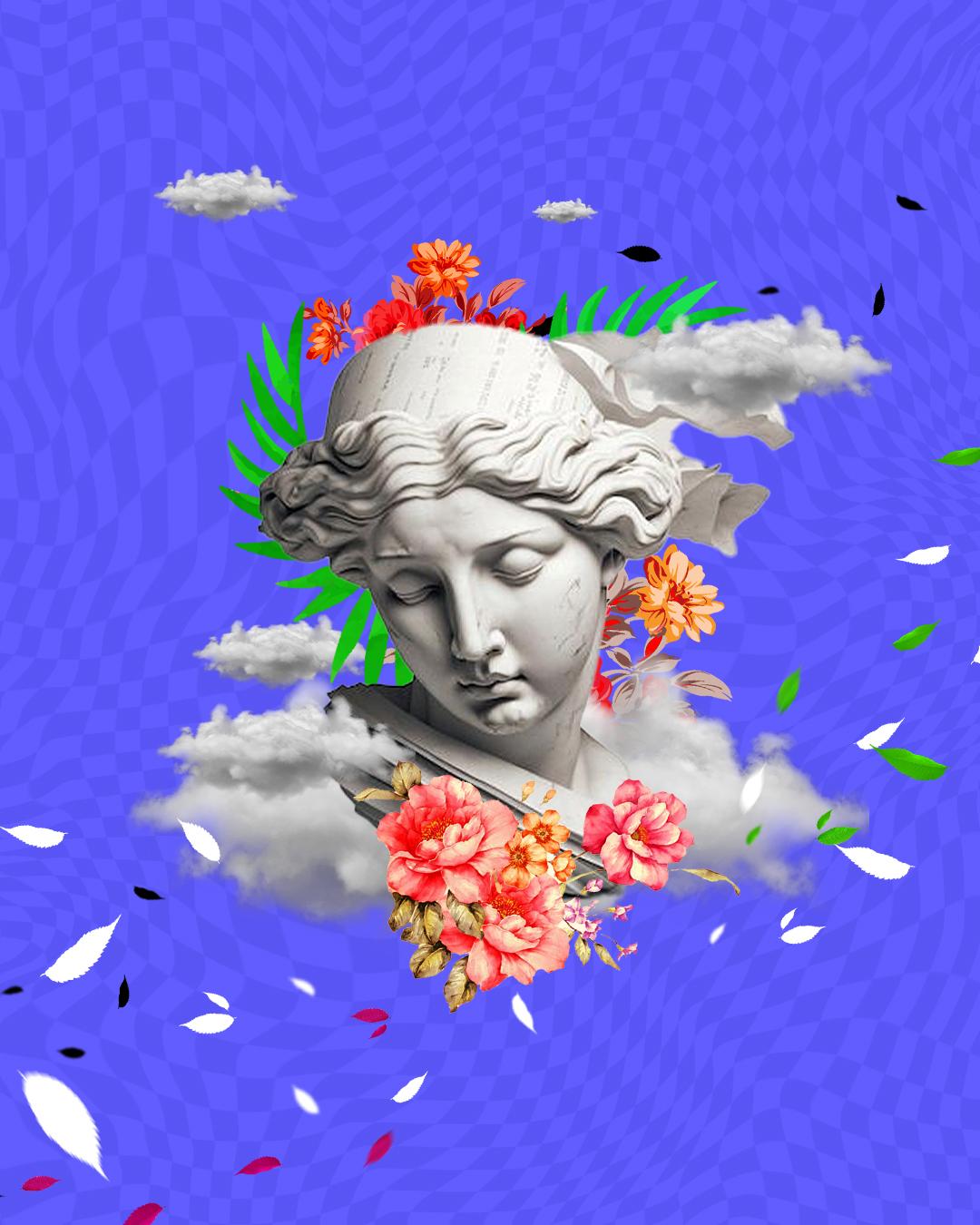 Iridescent Digital Collage Art - image 2 - student project