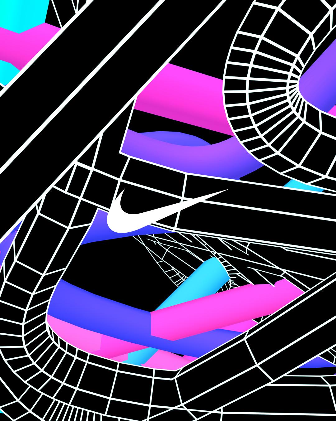 3D Twisted Lines | #Nike - image 2 - student project