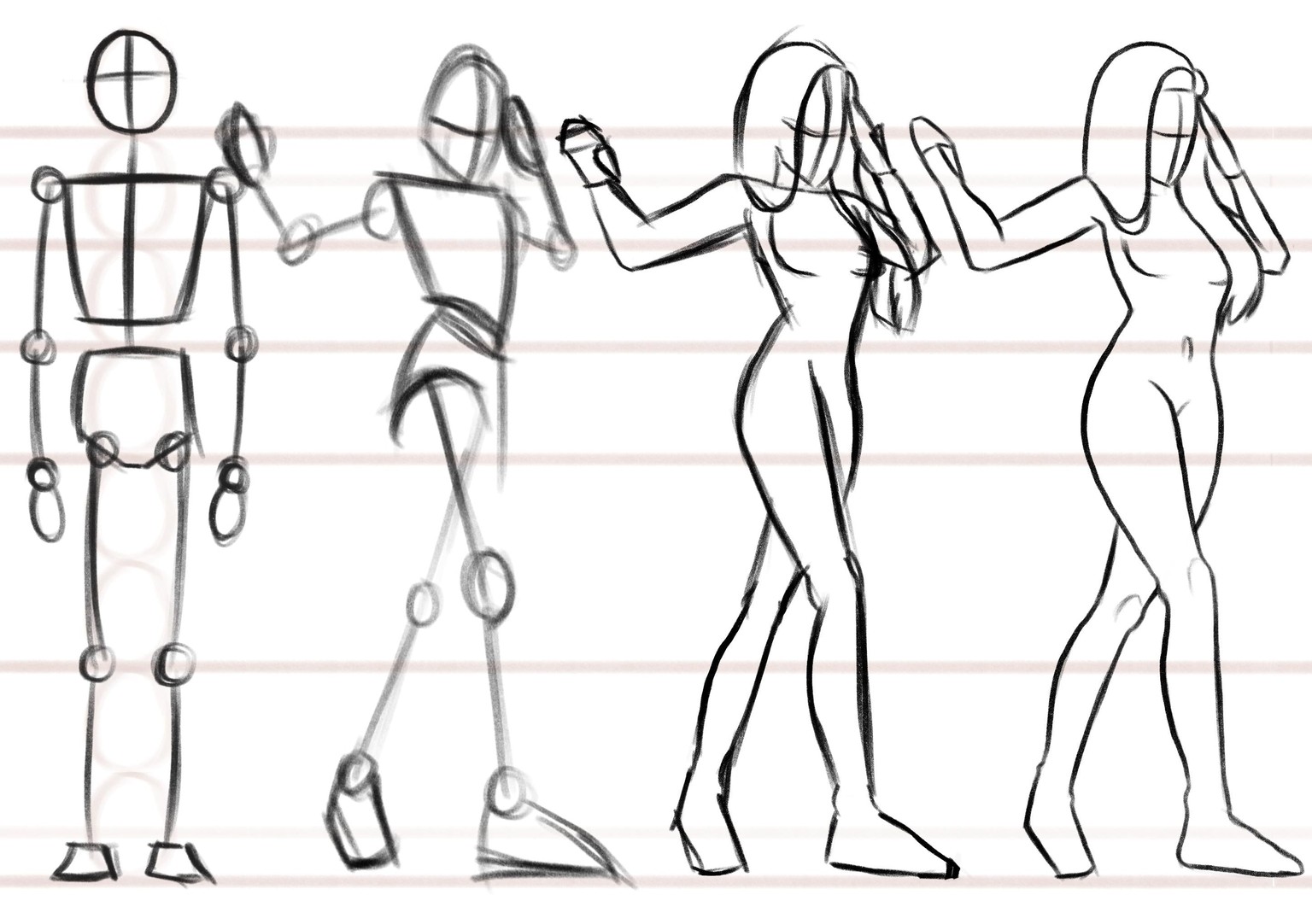 Female body anatomy. - image 3 - student project