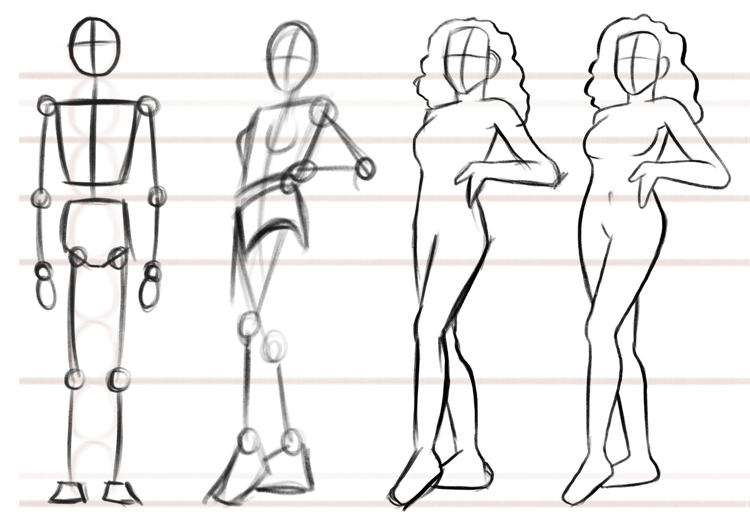 Female body anatomy. - image 1 - student project