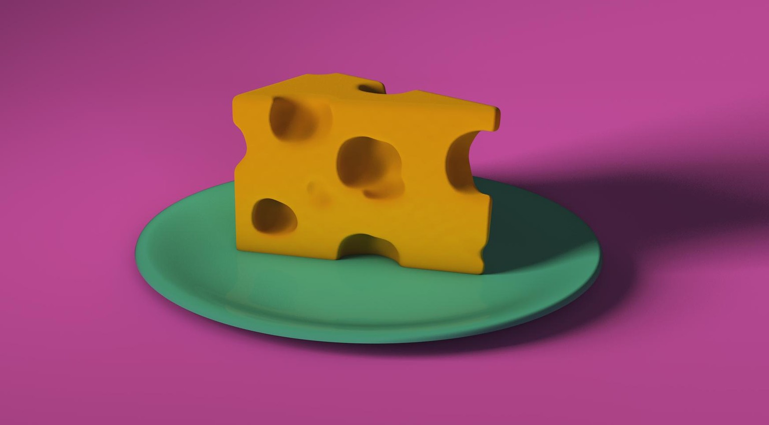 Spining cheese plate - image 1 - student project