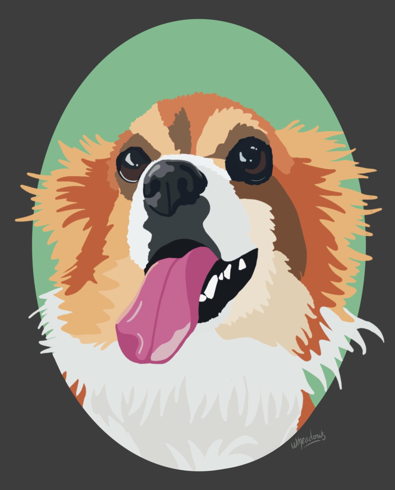 Dog Portrait - image 1 - student project