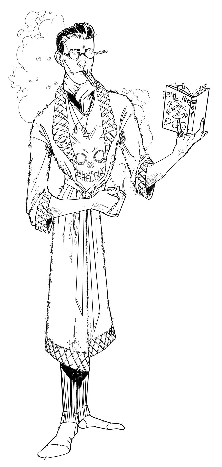 Sorrel the Necromancer - image 1 - student project