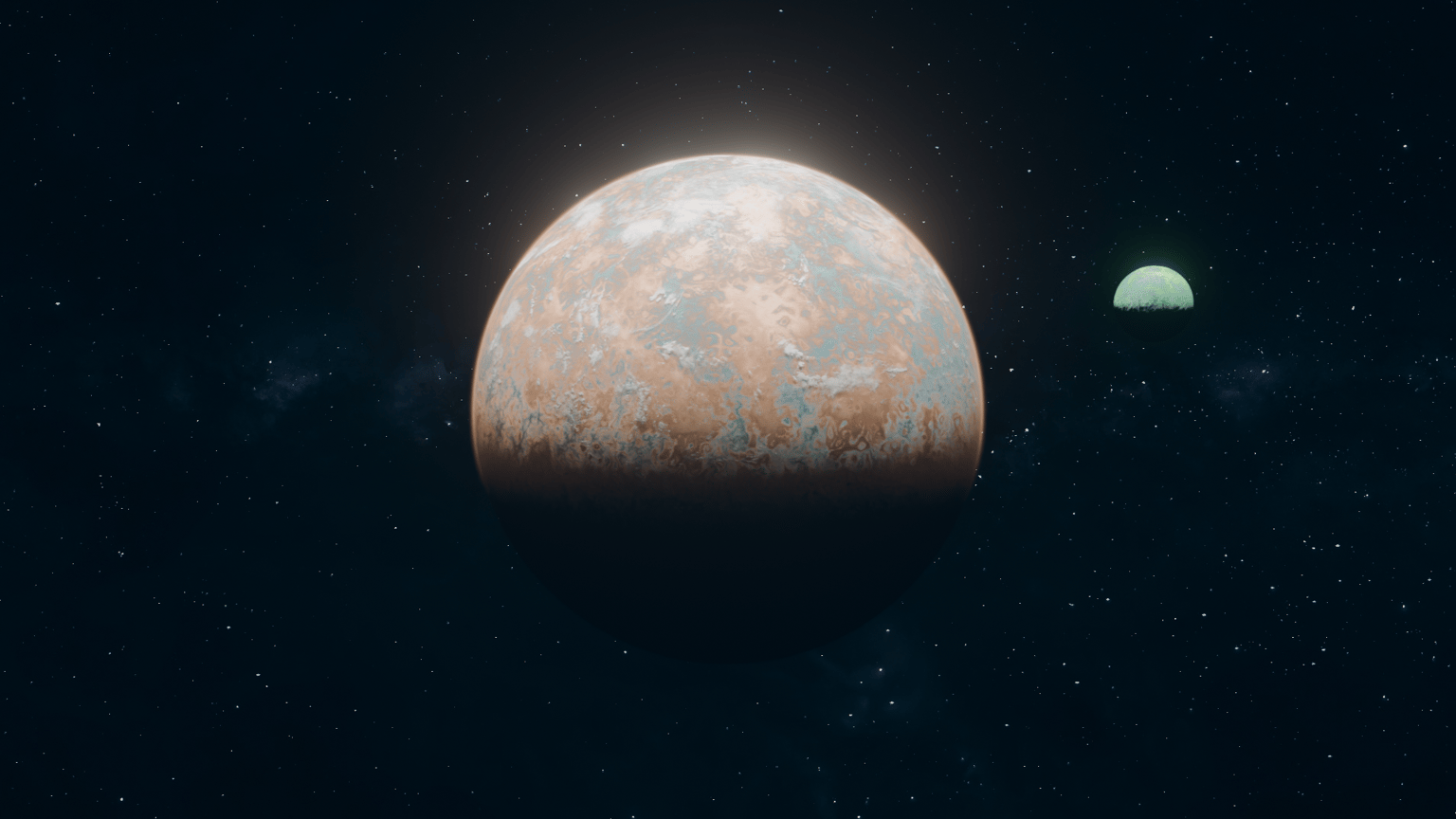 Realistic planet - image 1 - student project