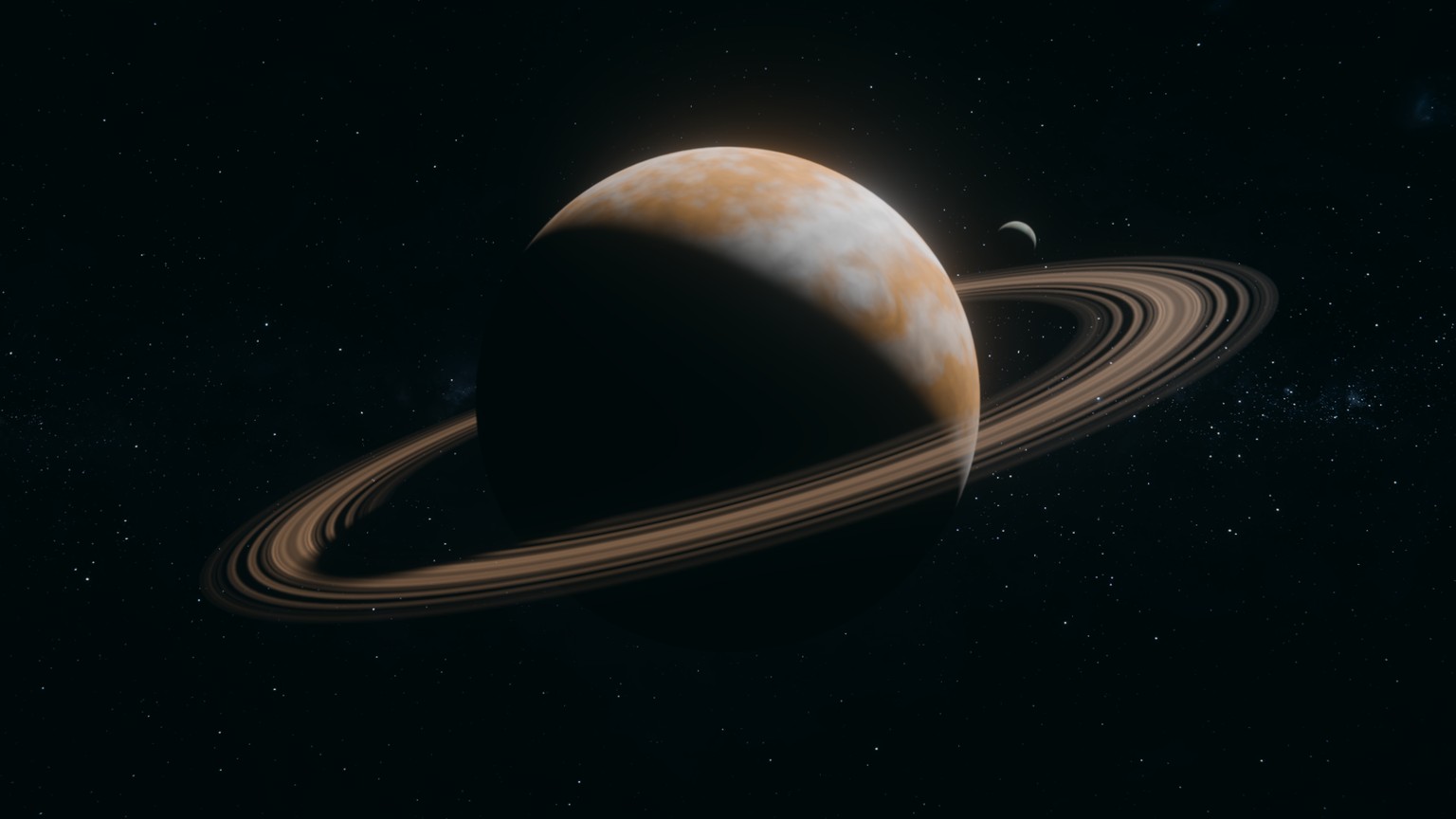 Gas Planet Render - image 1 - student project