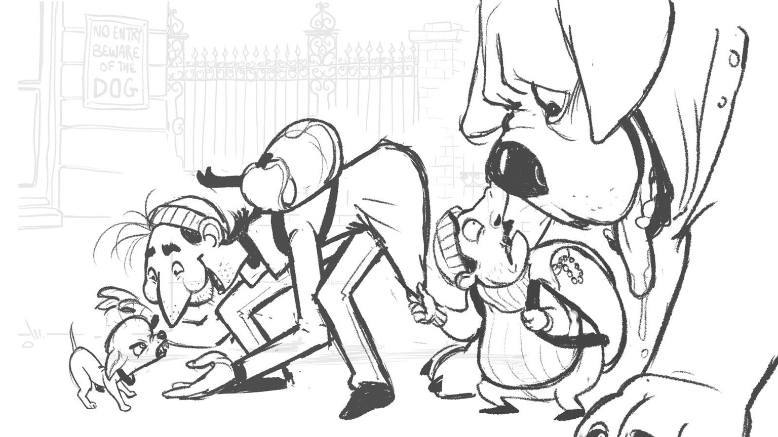 BURGLARS / SNAKE NANNY / BLIND MAN - image 22 - student project