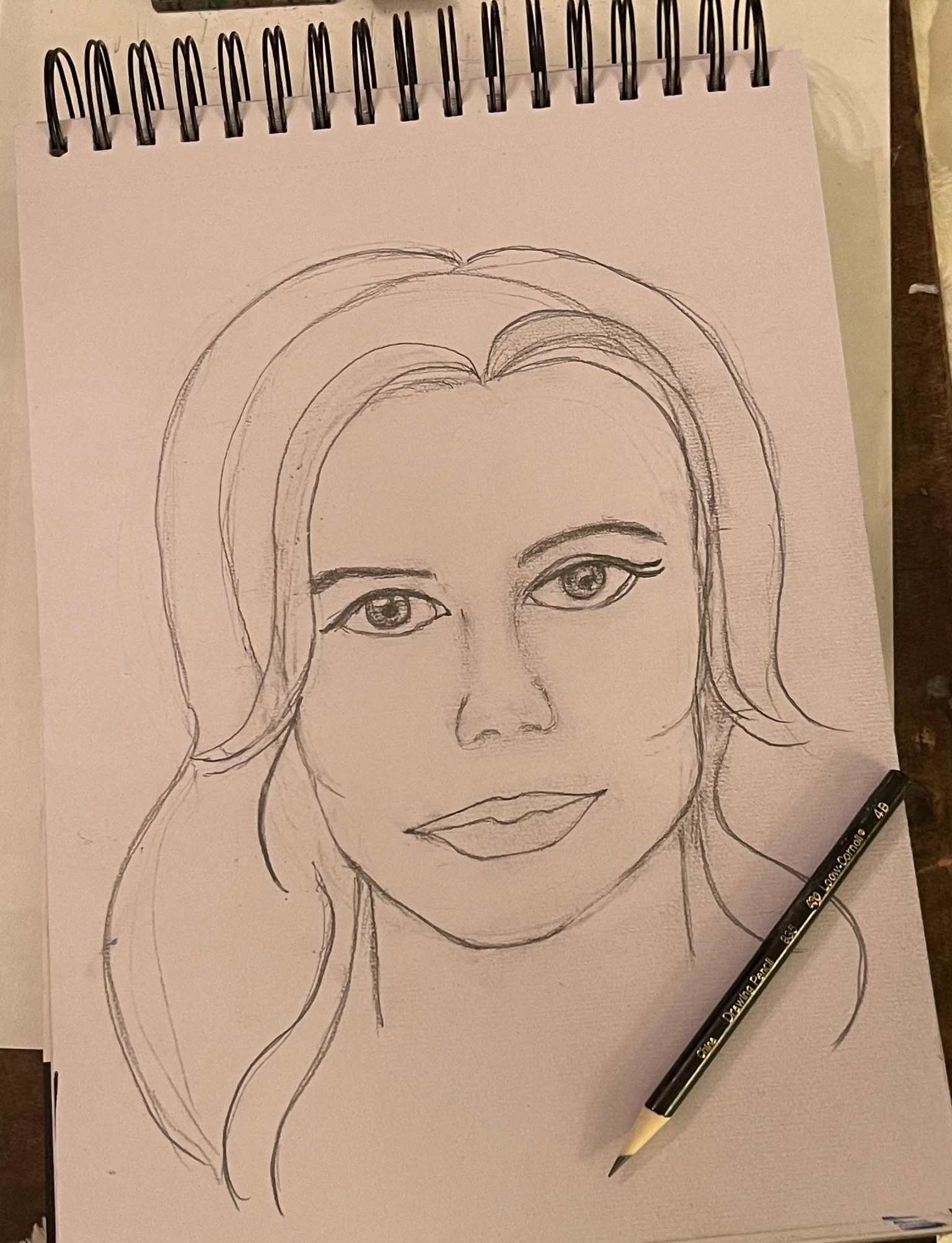 Rough Portrait Sketch 1 - image 1 - student project