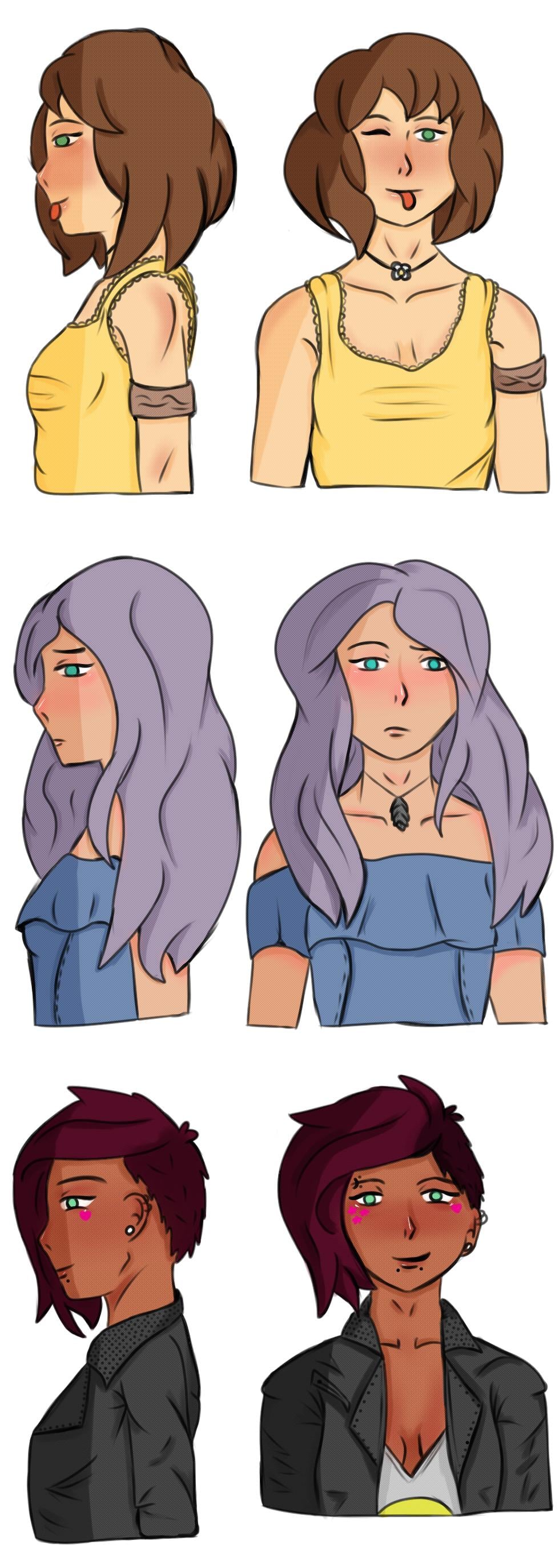 Some Hairstyles - image 5 - student project