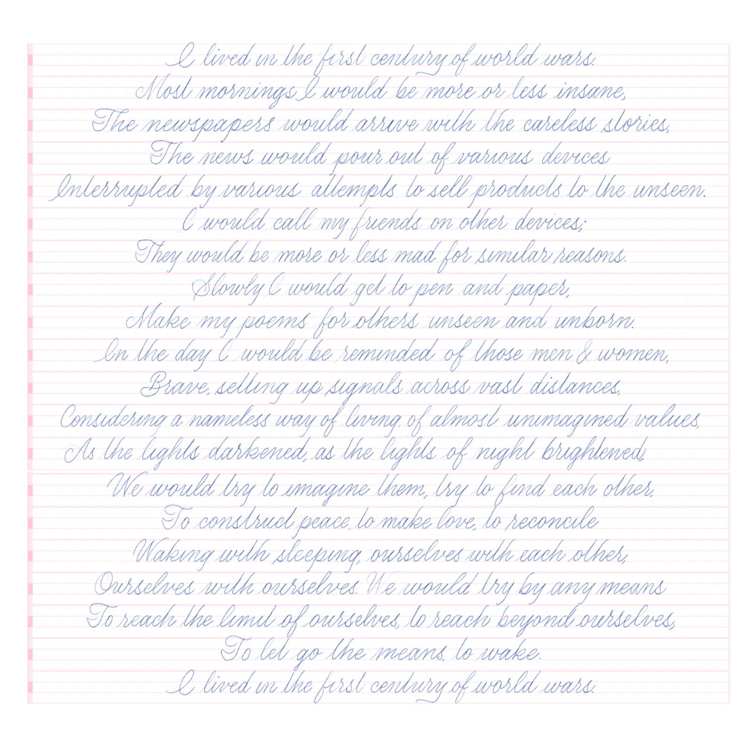 Flourished Poem - image 1 - student project
