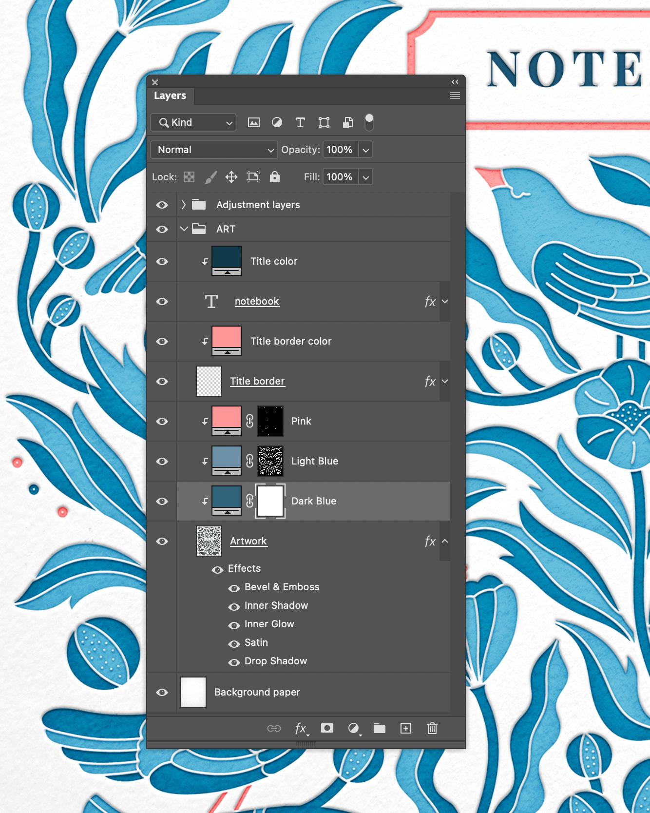 Bird illustration in 3-color letterpress - image 3 - student project