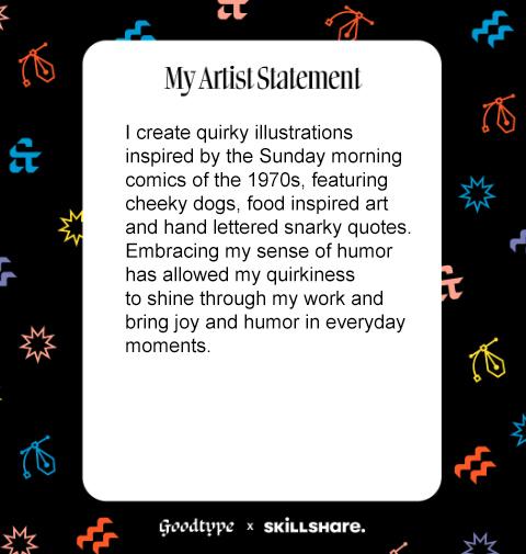 Artists Stmt and business stmt - image 1 - student project