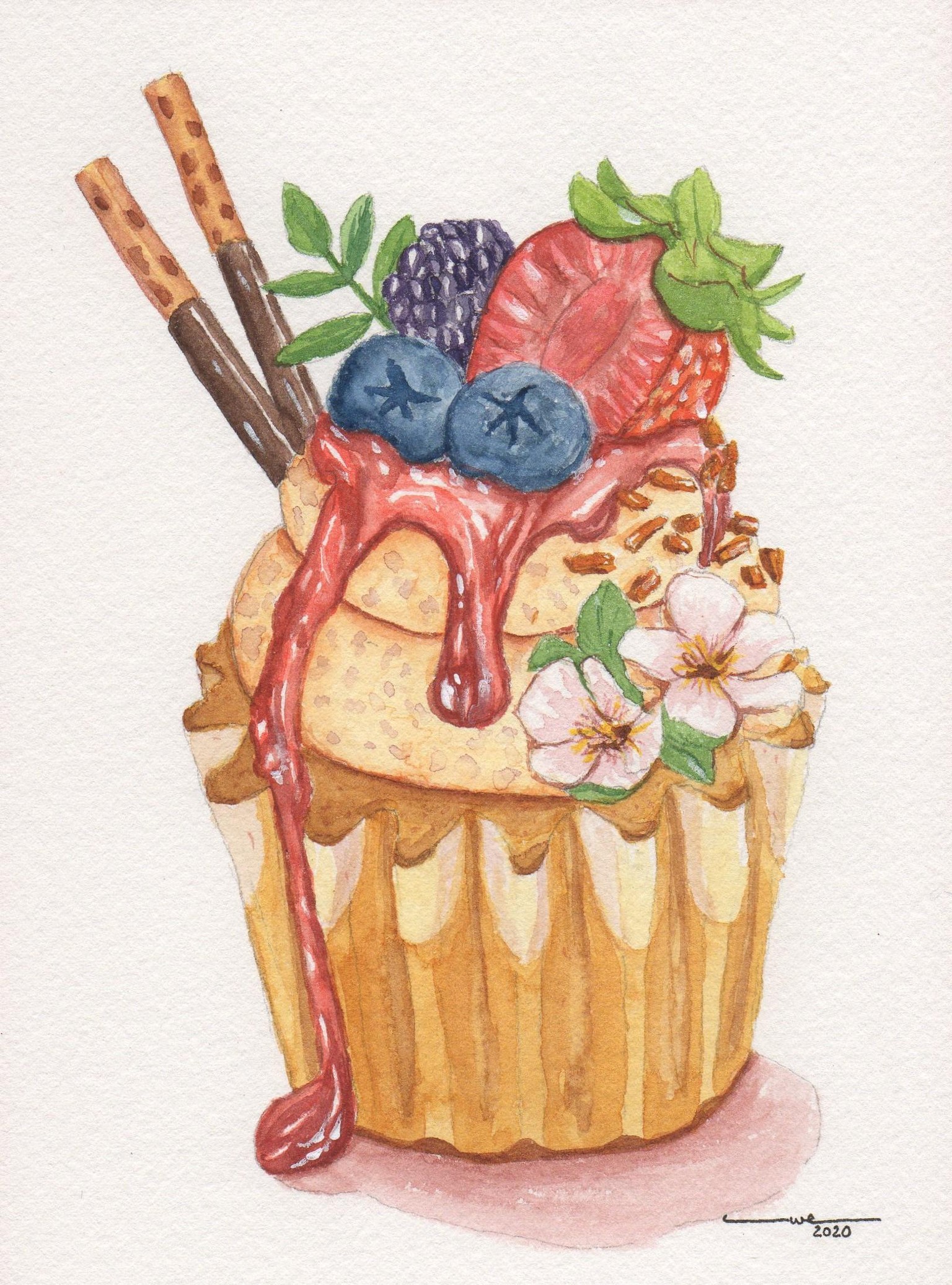 Panting a Cupcake - image 1 - student project