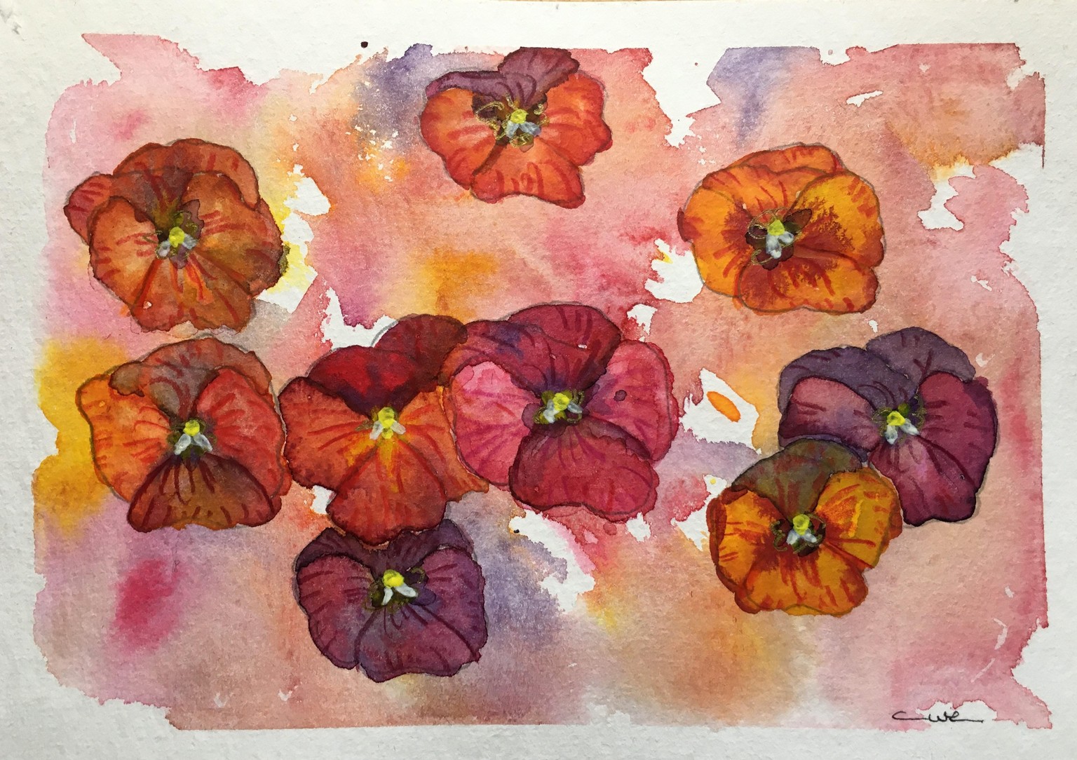 Vibrant Flowers - image 1 - student project