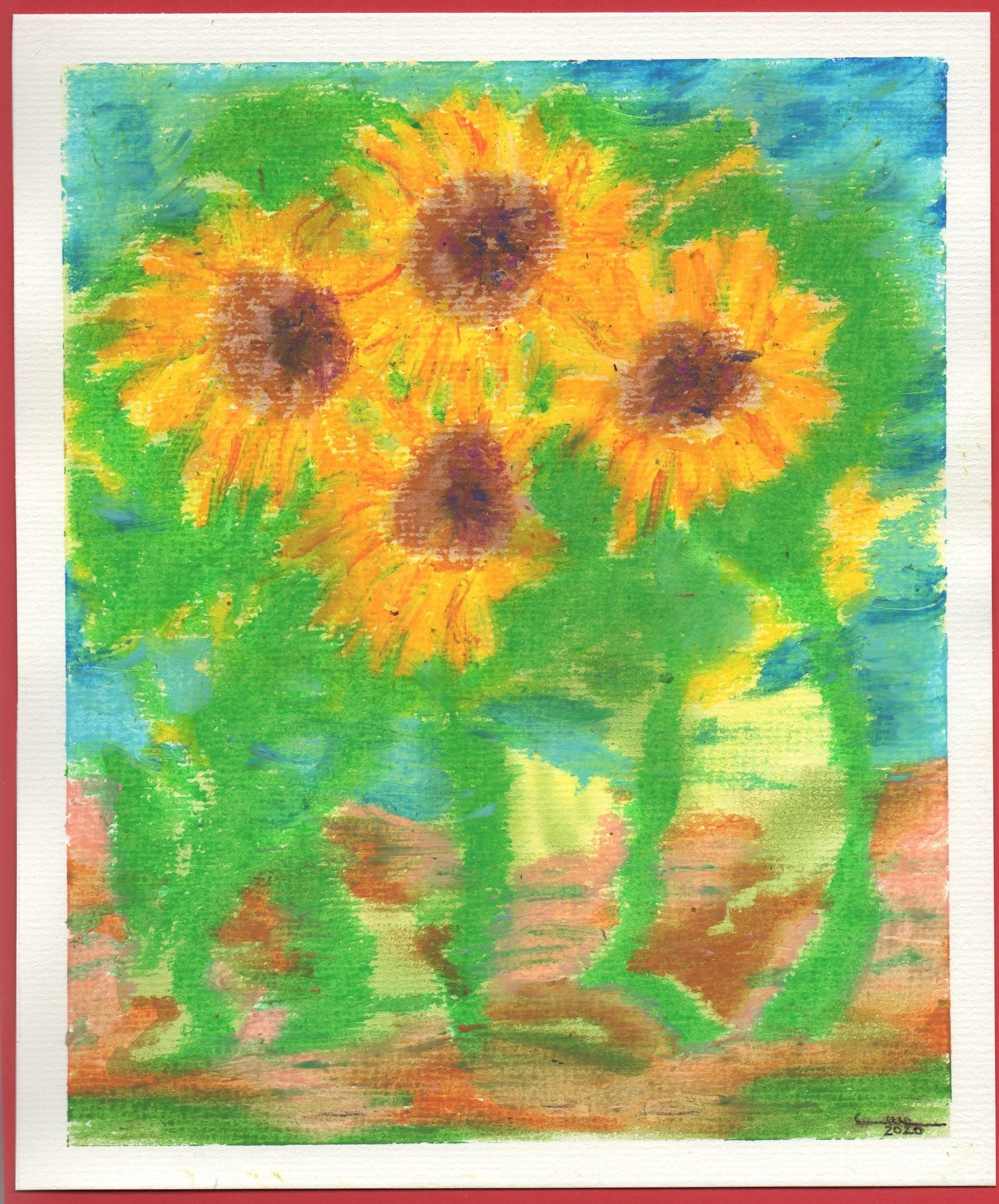 Oil Pastel & Watercolor - image 1 - student project