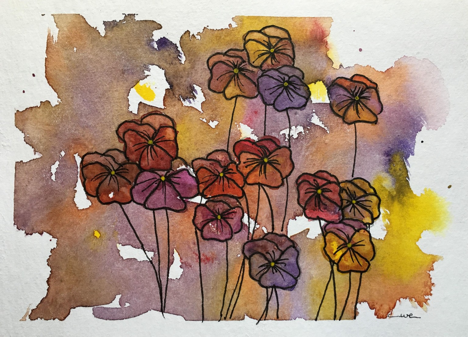 Vibrant Flowers - image 2 - student project