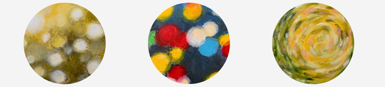 Bokeh with oil pastels - image 1 - student project