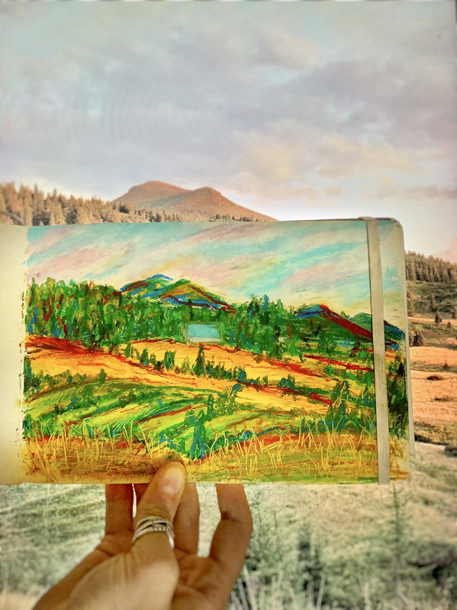 Landscape Sketch - image 1 - student project
