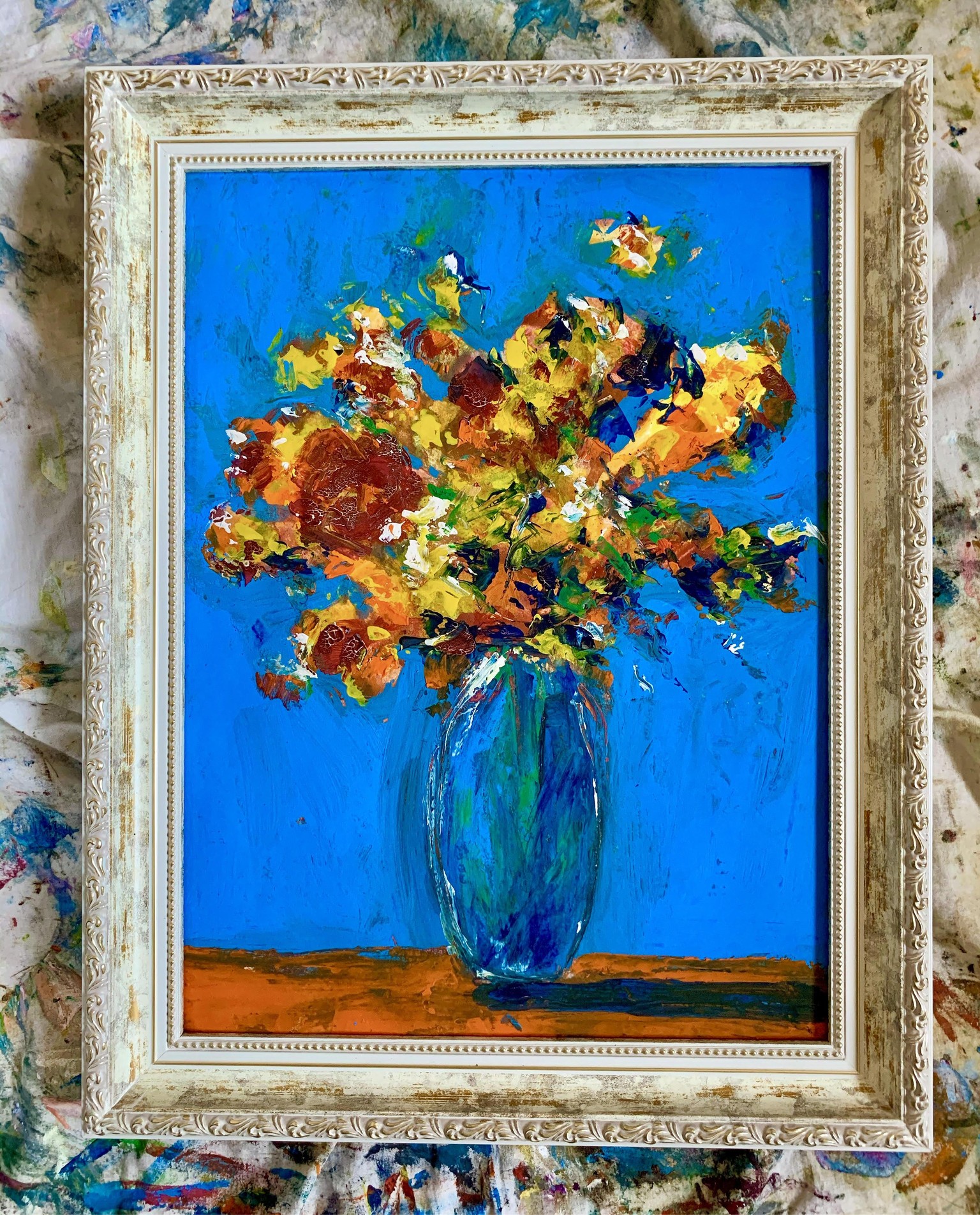 Loose Abstract Flowers - image 1 - student project