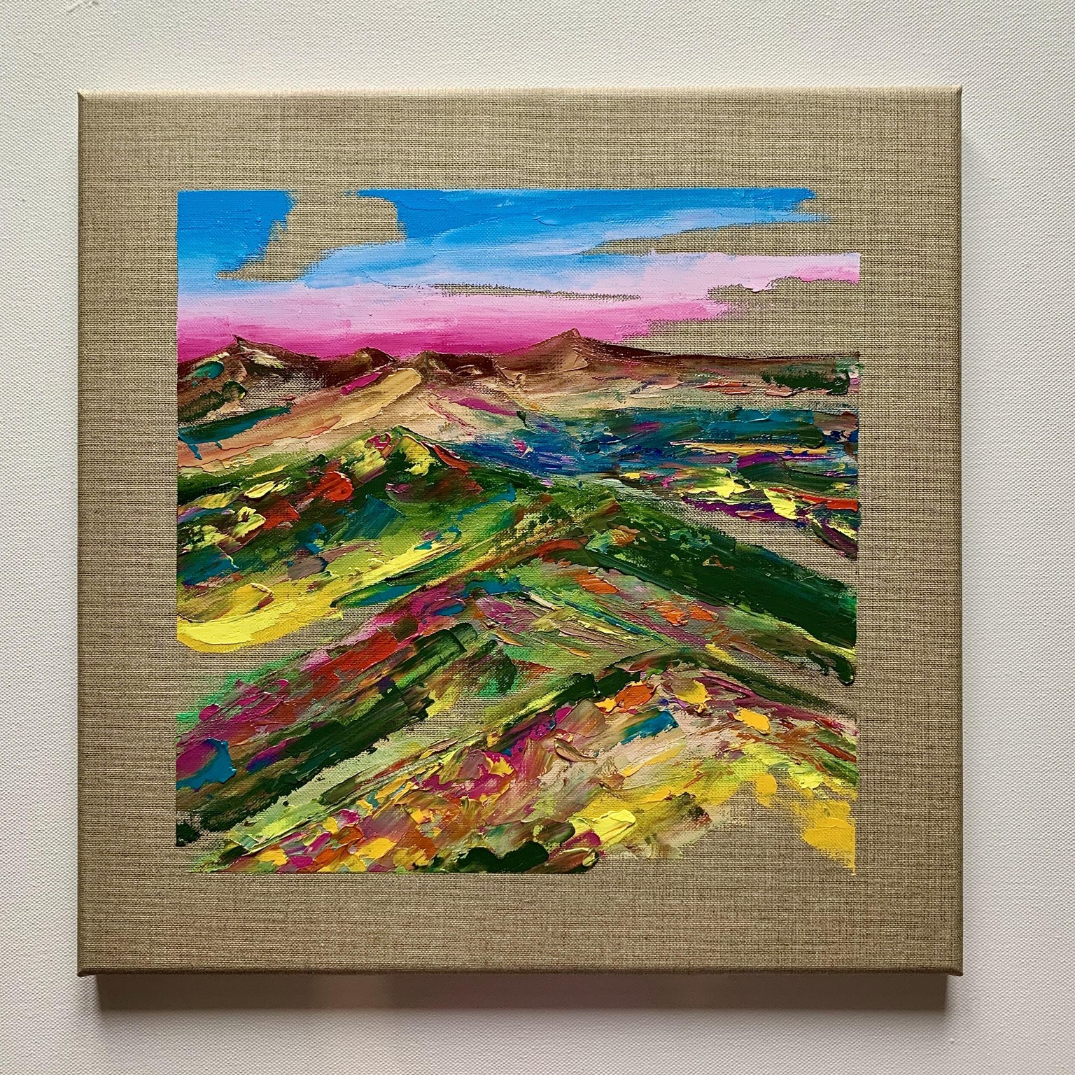 Landscape Oil Painting With Blanks - image 1 - student project