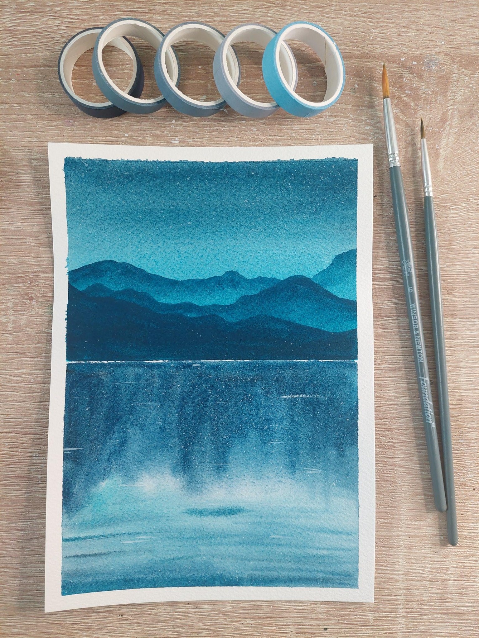 Skies, Mountains, Lakes & Trees w/ Sukrutha - image 4 - student project