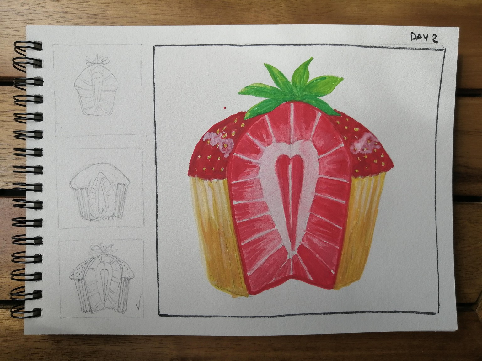 Watercolor for Breakfast - image 2 - student project