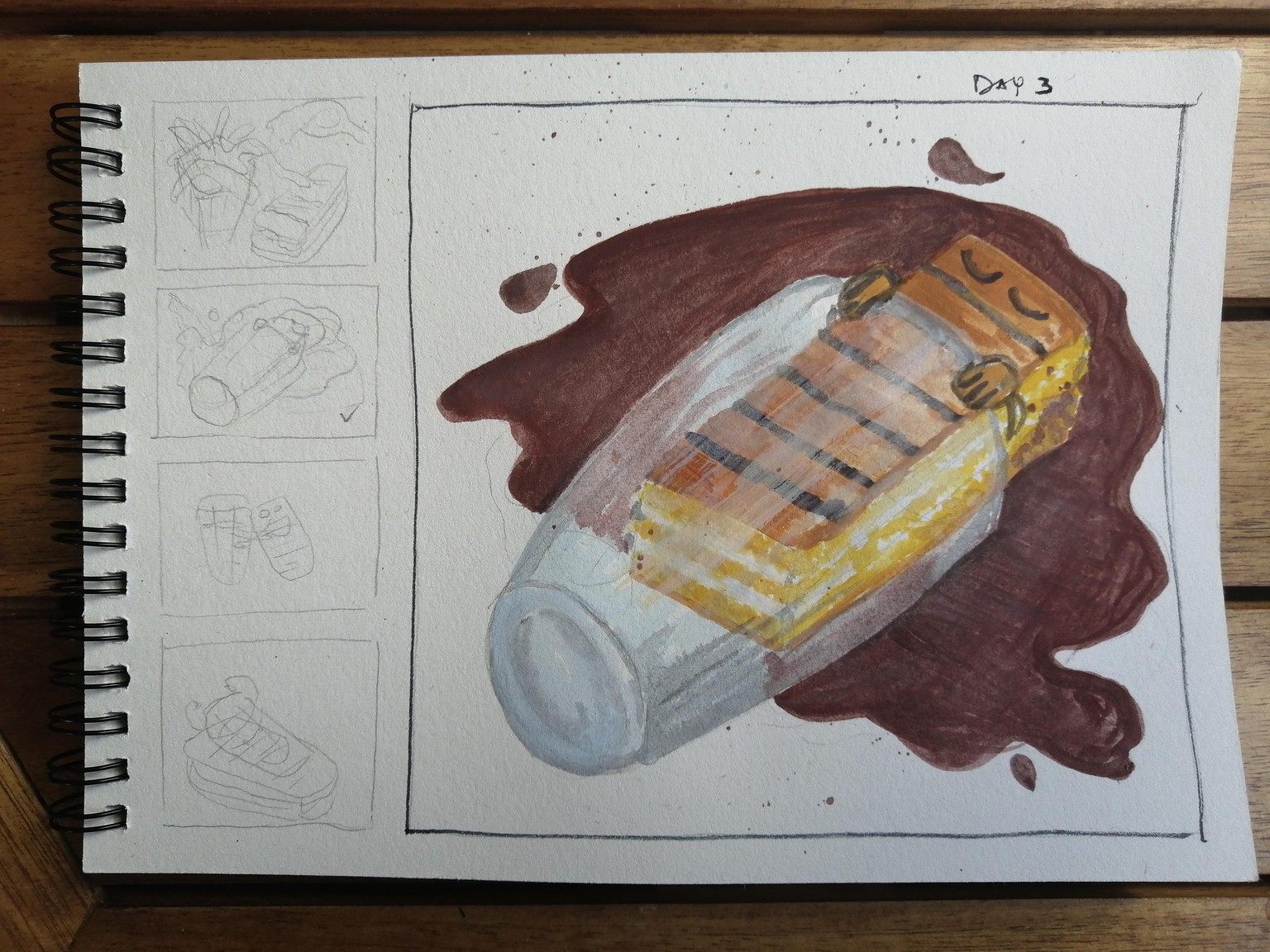 Watercolor for Breakfast - image 3 - student project