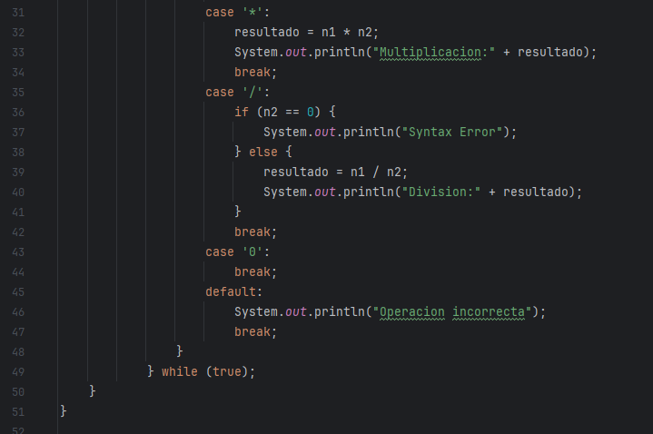 Calculadora simple: - image 2 - student project