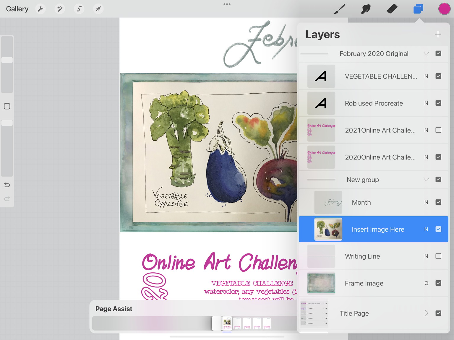 Using Page Assist to Sketchbook - image 1 - student project