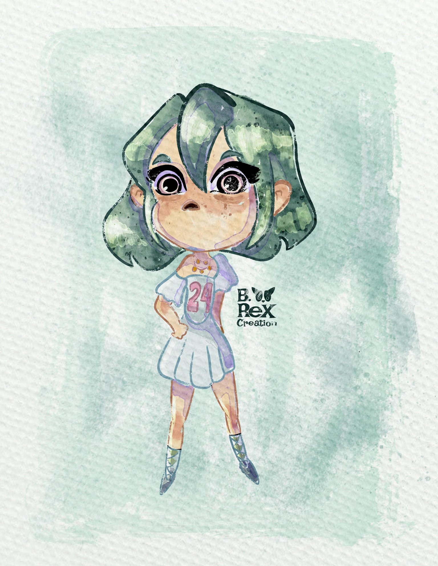 Create cute chibi character - image 2 - student project