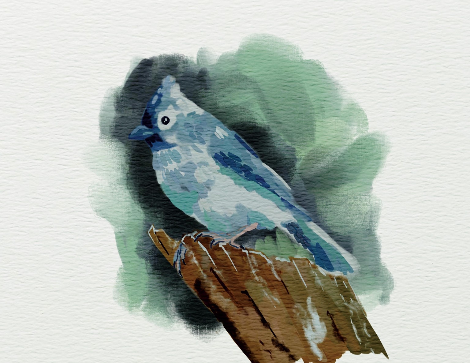 Project painting birds in a different styles - image 2 - student project