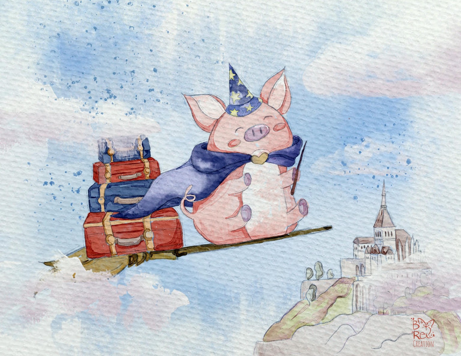 Magical animal painting - image 1 - student project