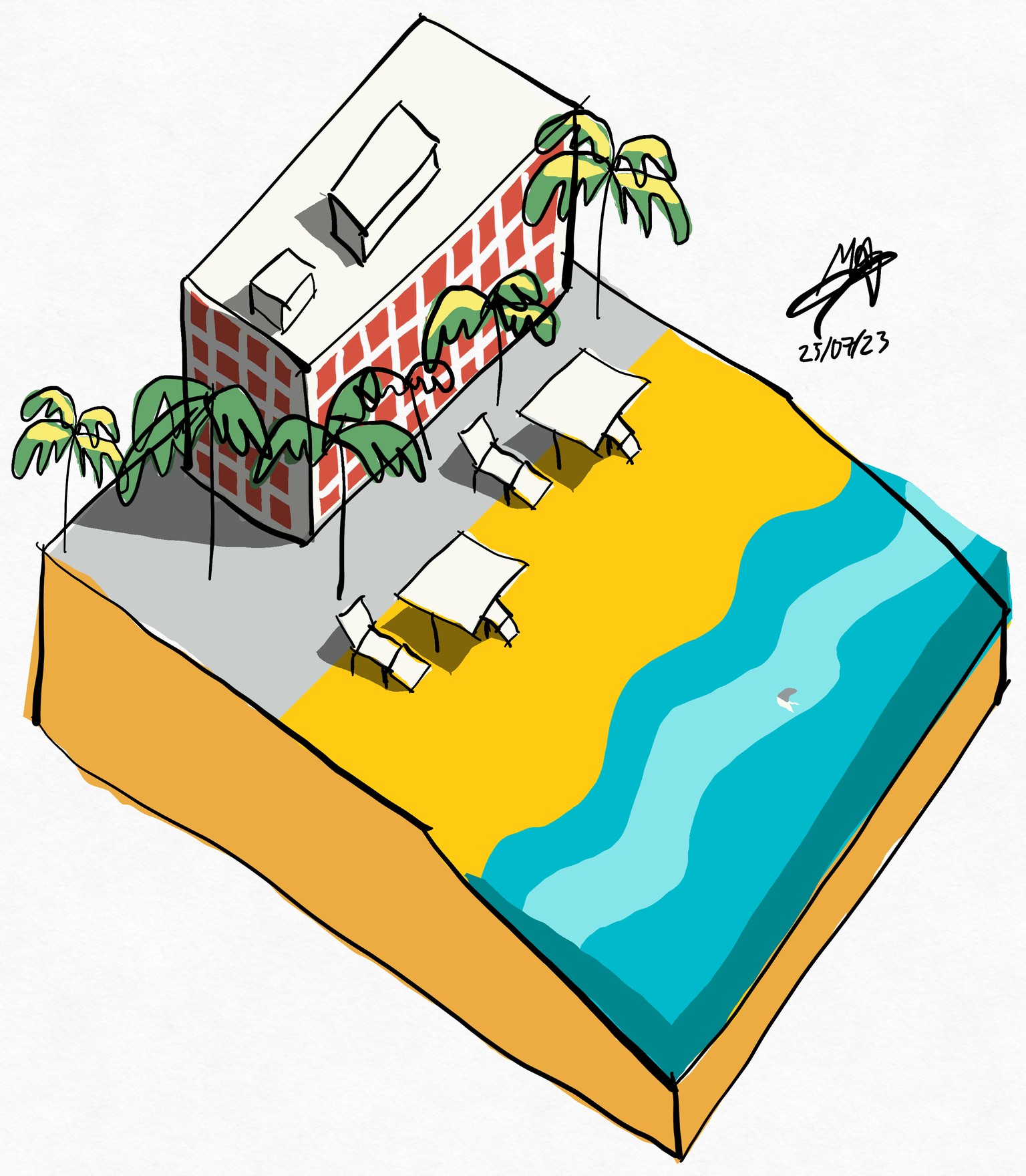 Beach Hotel - image 1 - student project