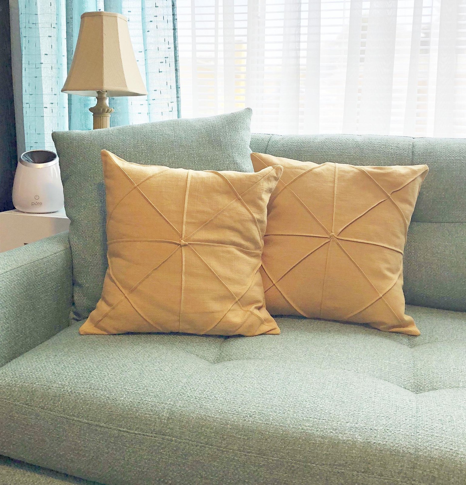 Gold Origami Pillows - image 1 - student project