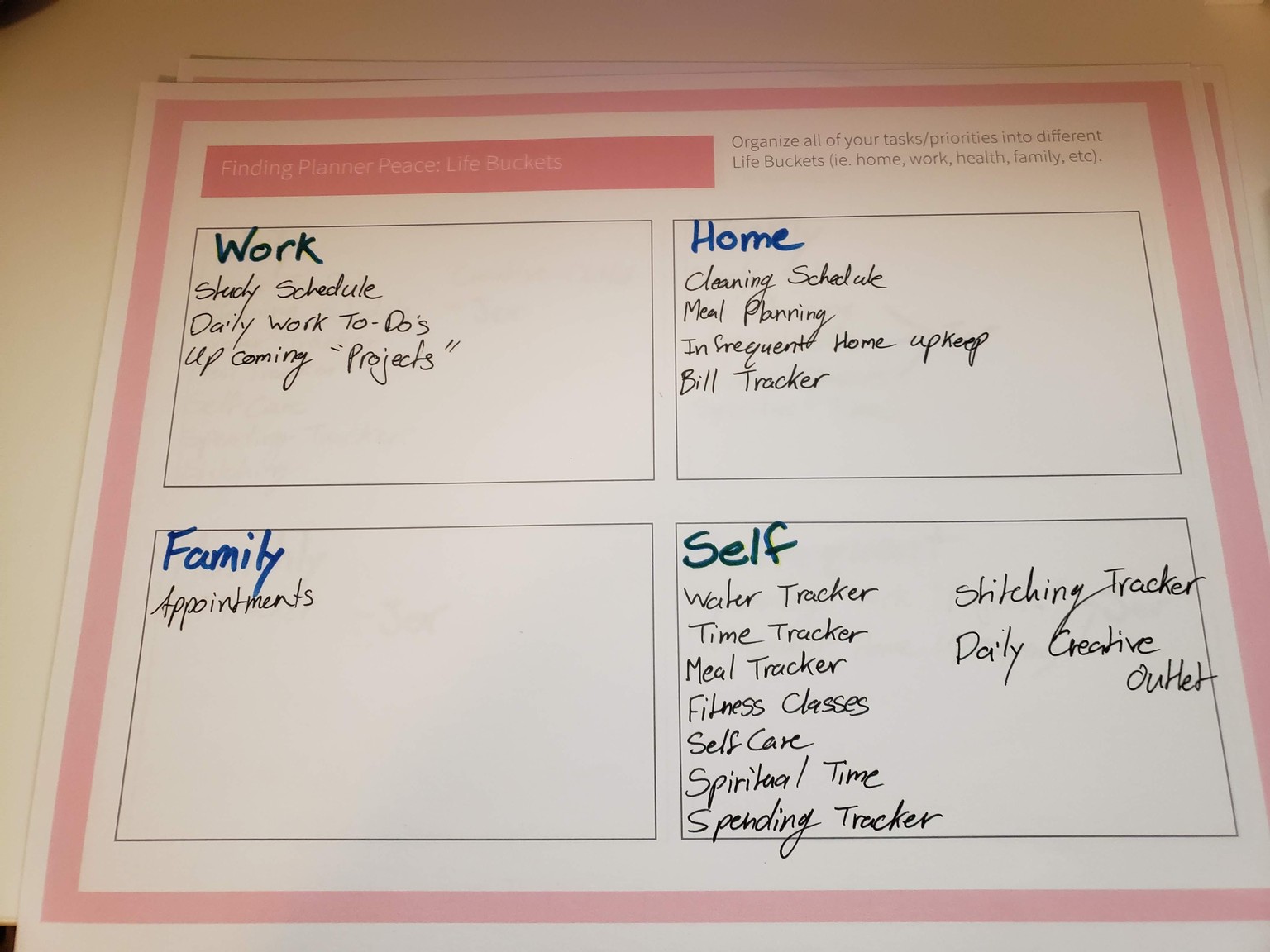 Finding My Planner Peace - image 2 - student project