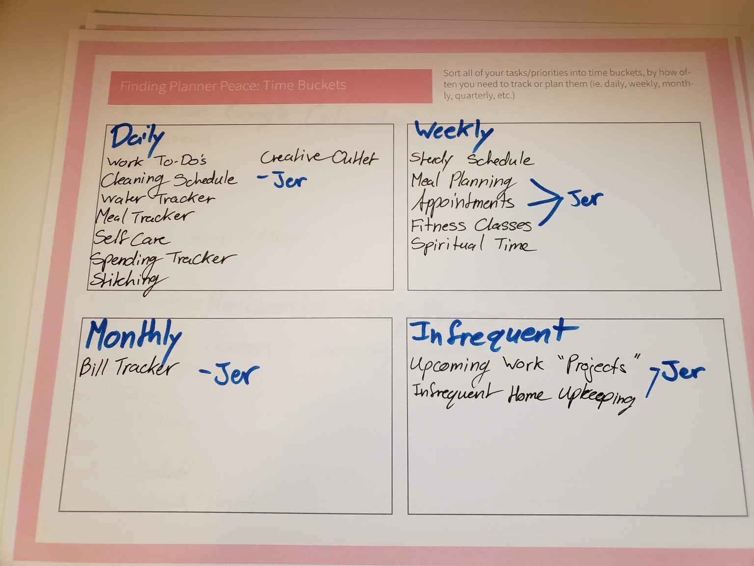 Finding My Planner Peace - image 3 - student project